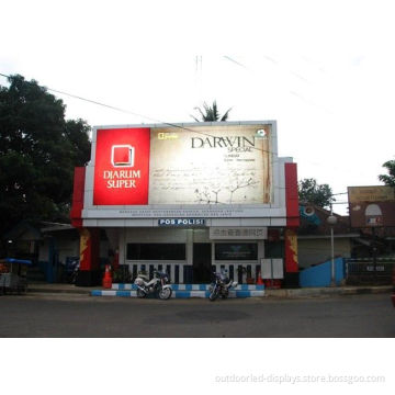 Rgb Pitch 16mm Outdoor Advertising Led Display Sign , Static Current V60 / H120